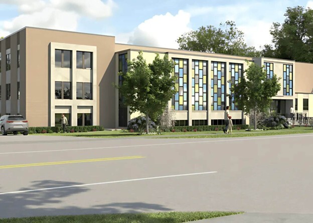 Agudas Achim Synagogue Render