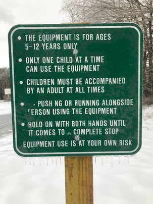 Playground rules