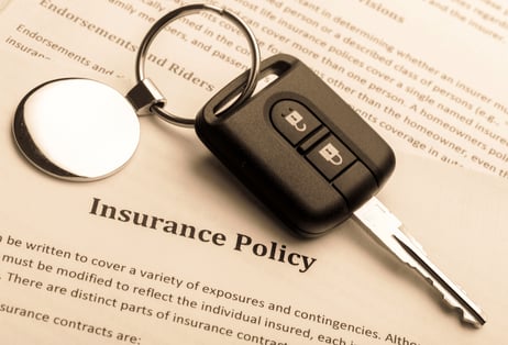 Image of car insurance policy 
