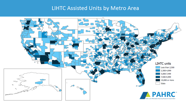 LIHTC Assisted Units Metro Area