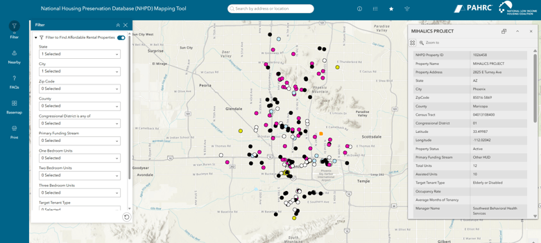 NHPD Mapping Tool