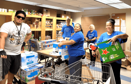 Pantry volunteers cropped