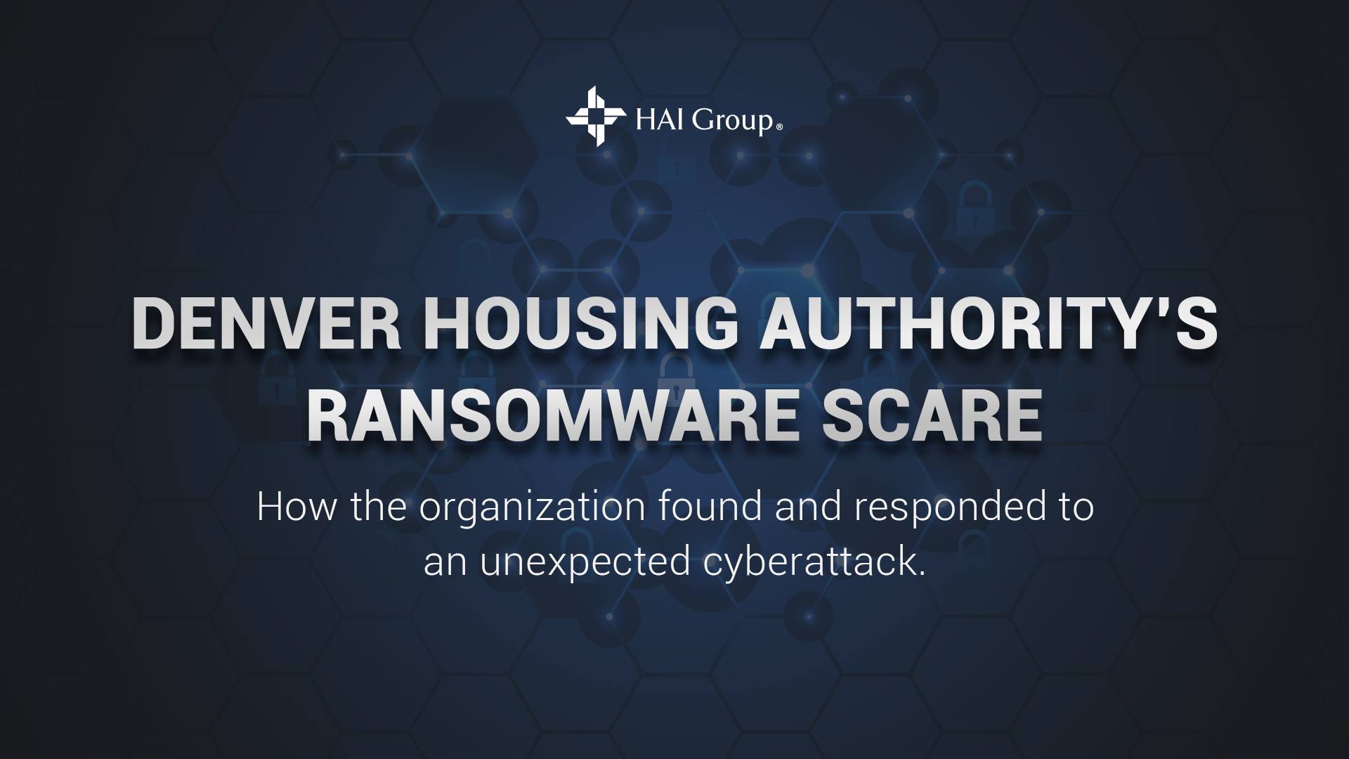 Denver Housing Authority Ransomware Scare Title Screen