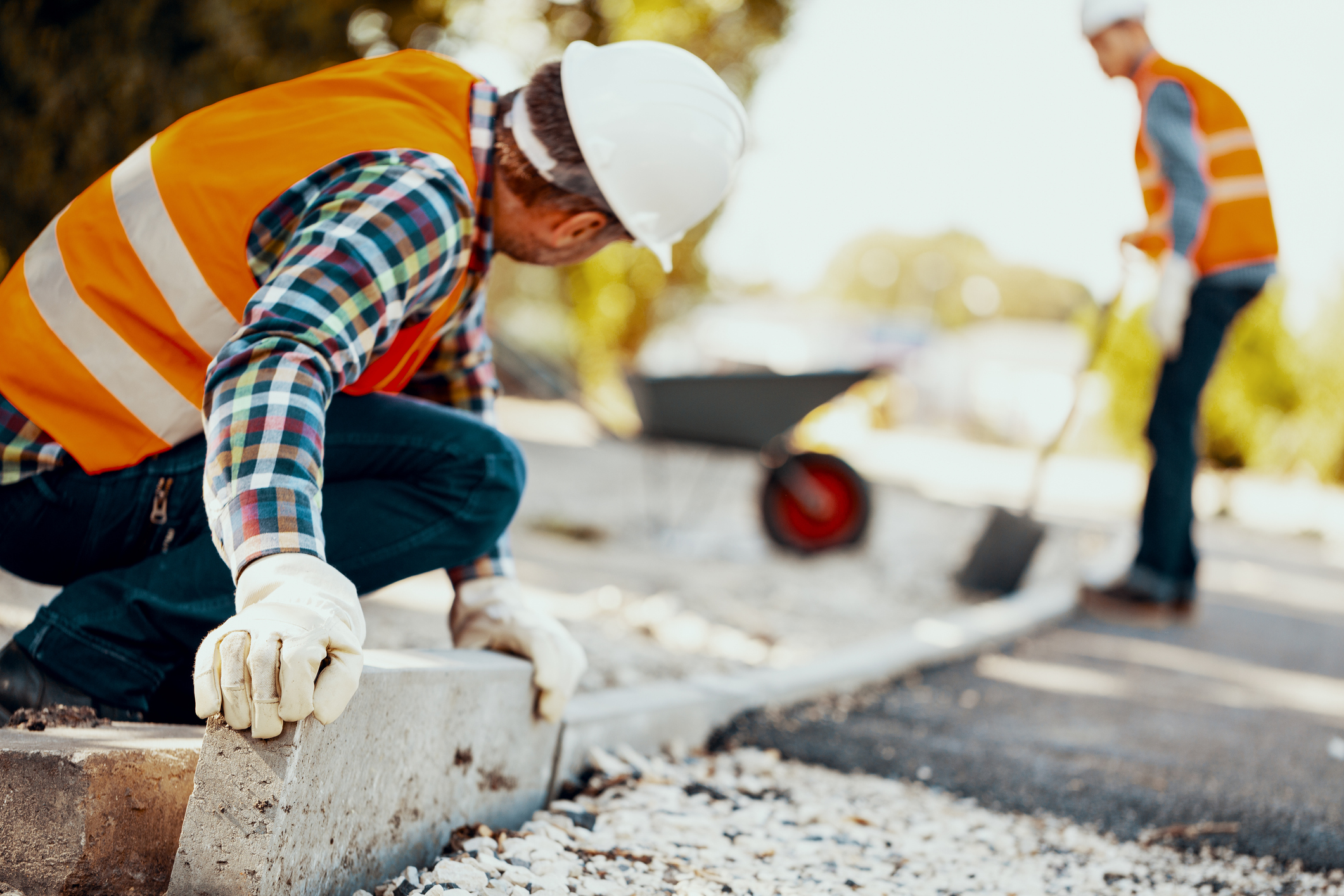 Sidewalk construction